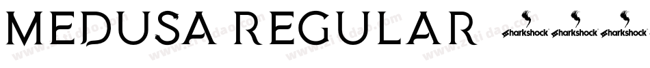 Medusa Regular字体转换